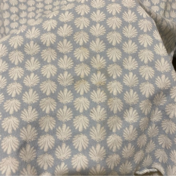 Hill House Blue and White Scalloped Blouse medium - Picture 5 of 10